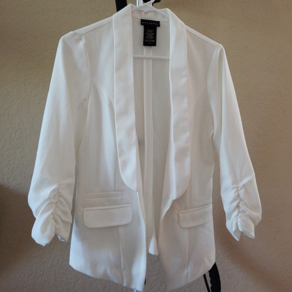 White Blazer